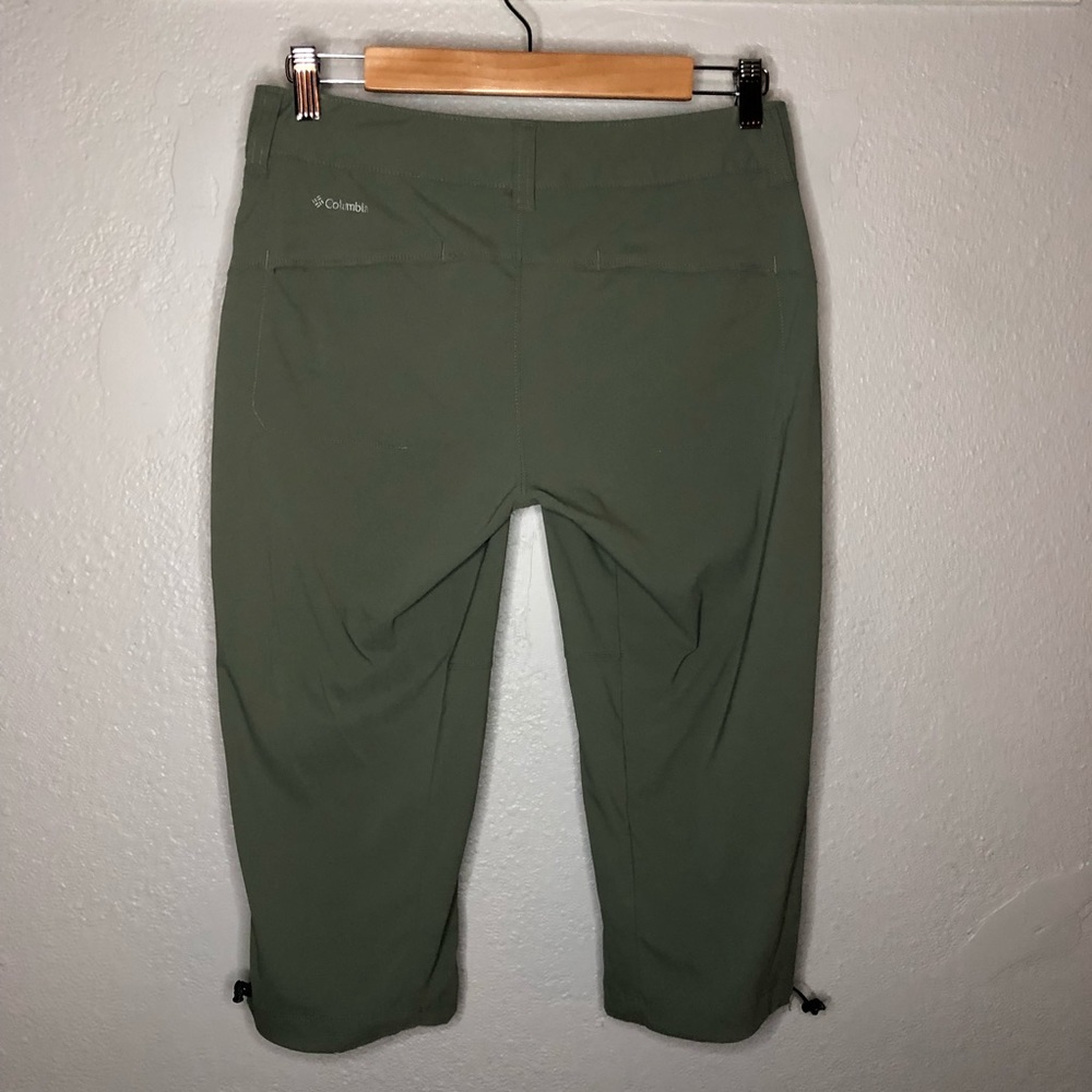 Columbia Green Saturday Trail II Knee Pants Size 4 - Picture 6 of 8
